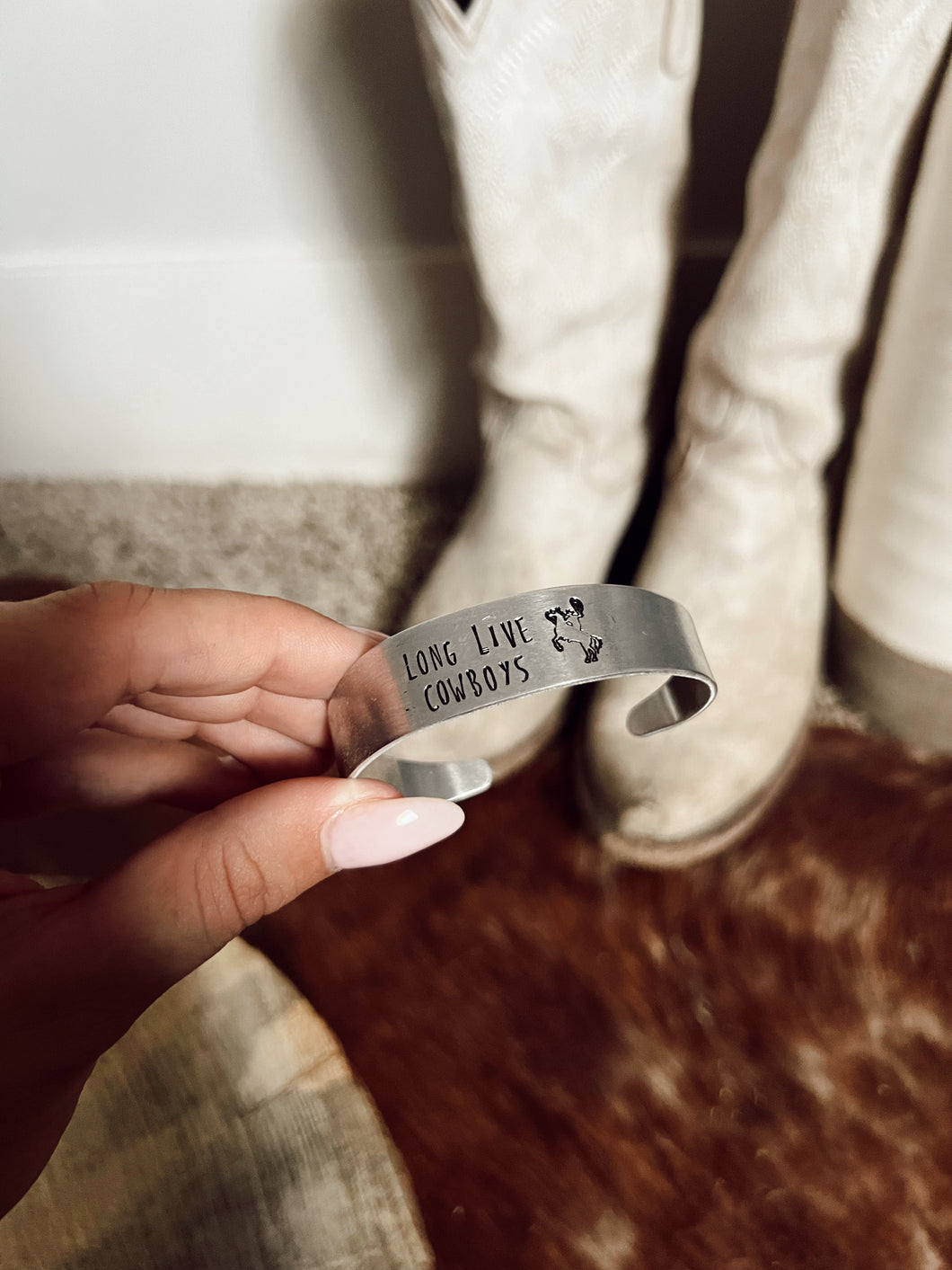 Long Live Cowboys Tapered Bracelet