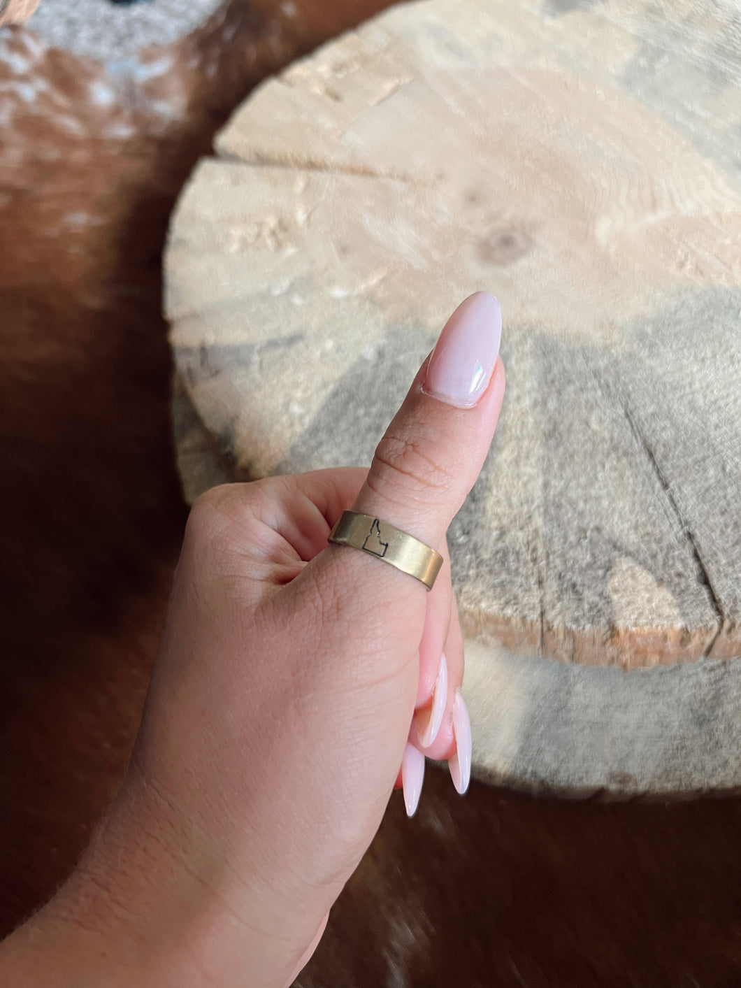 Gold Idaho Thin Cuff